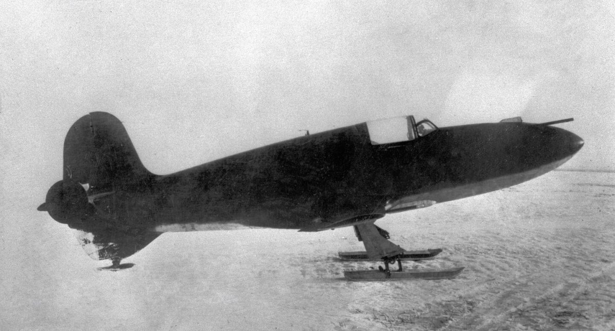 Первый Советский реактивный истребитель би-1