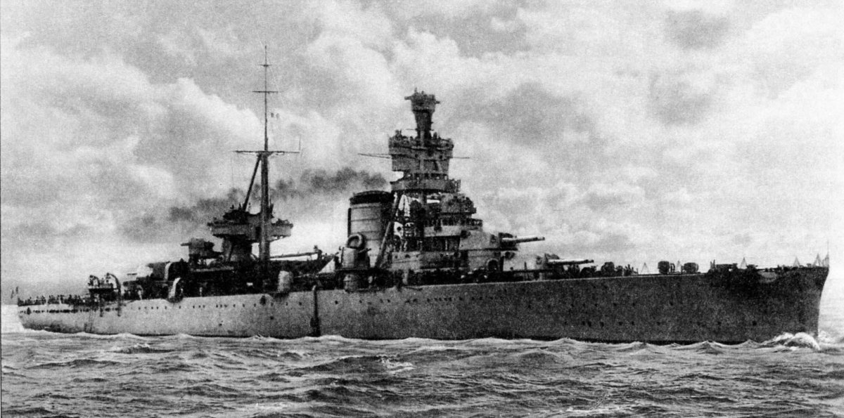 Тяжелый крейсер Девоншир
