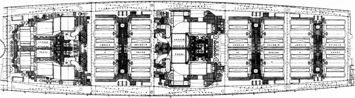 Итальянский крейсер Микеланджело фото