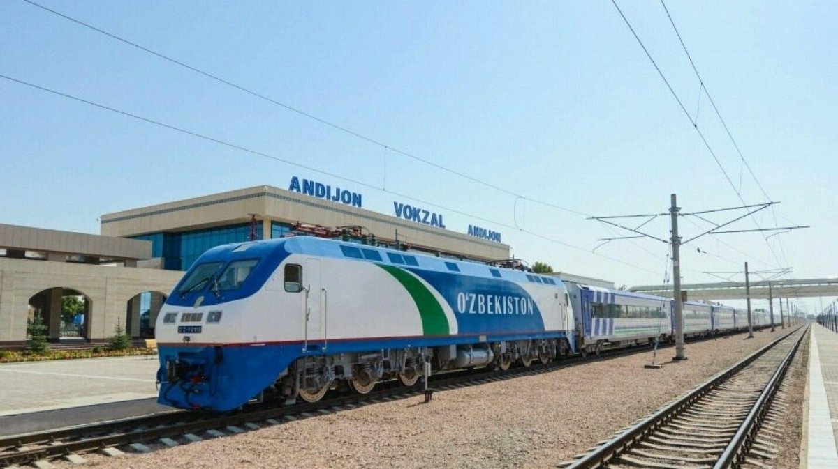 Поезд Ташкент - Андижан - Ташкент