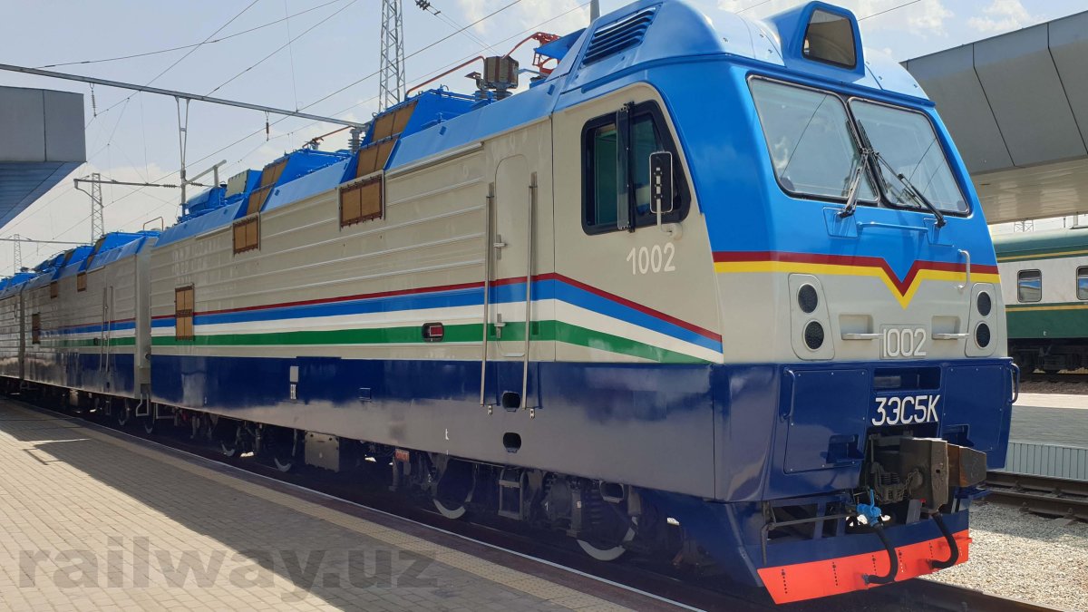 Электровоз 3эс5к Узбекистан