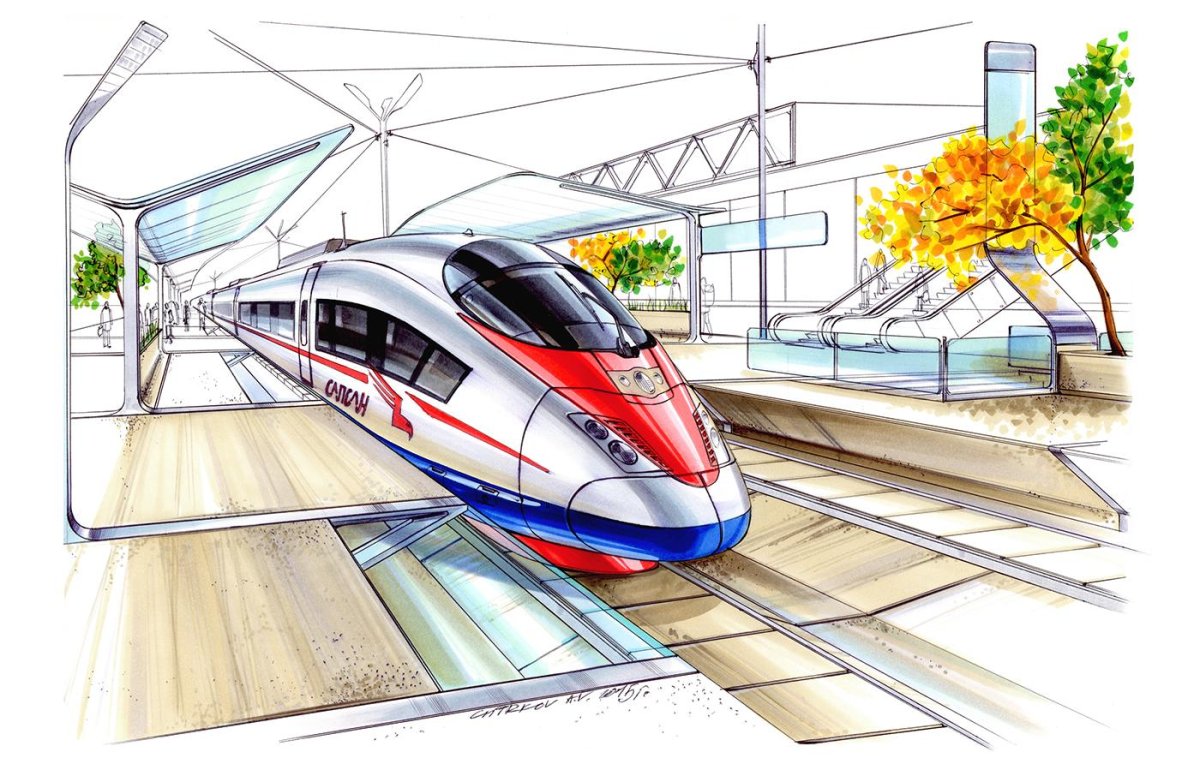Скоростной поезд Сапсан