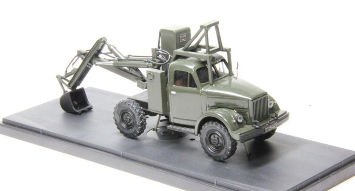 Экскаватор э-151 на базе ГАЗ-63