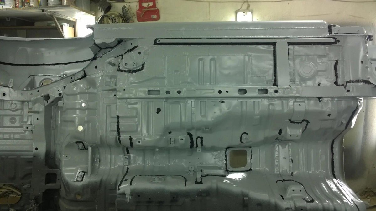 Днище кузова Мазда 3 БК