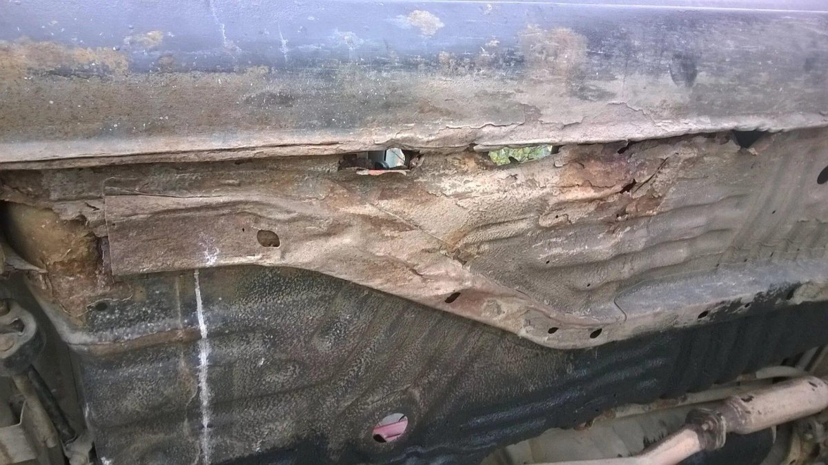 Днище кузова Мазда 6 gg