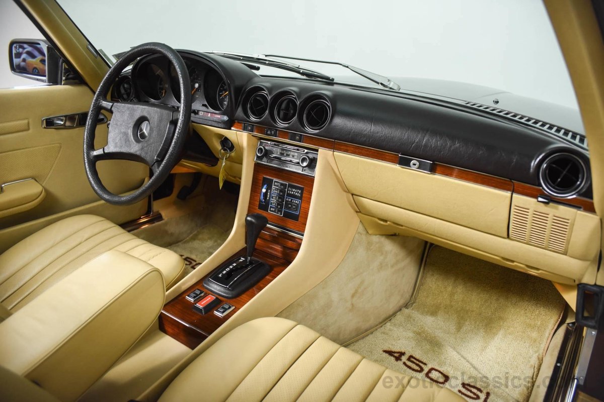 Mercedes w123 салон