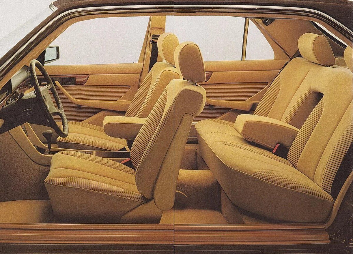 Mercedes-Benz w126 салон