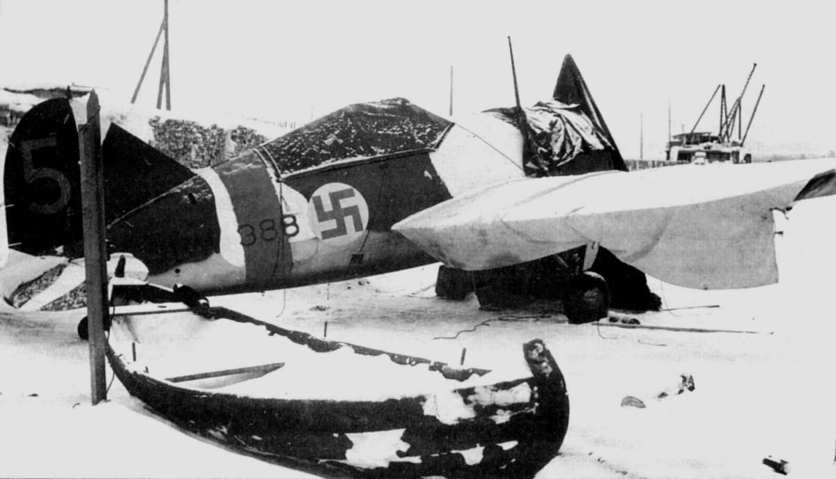 Брюстер самолет финский