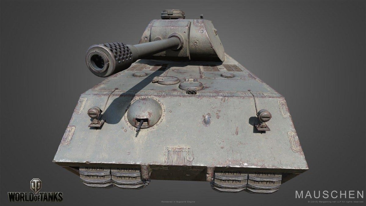 Немецкий танк Mauschen