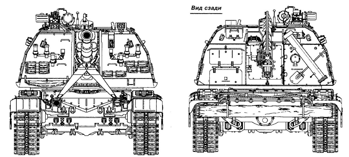 САУ 2с19 Мста-с