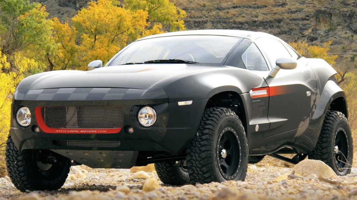 Внедорожник local Motors Rally Fighter