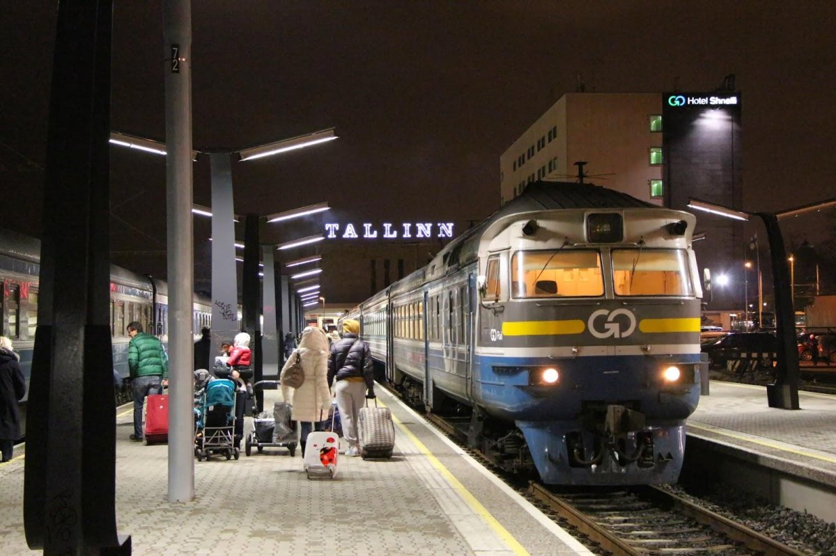 Поезд Ленинград Таллинн