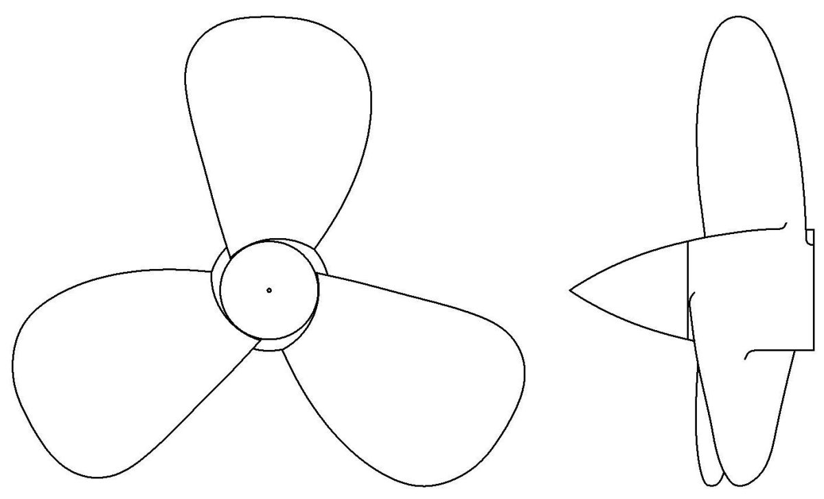 Пропеллер Карлсона сбоку