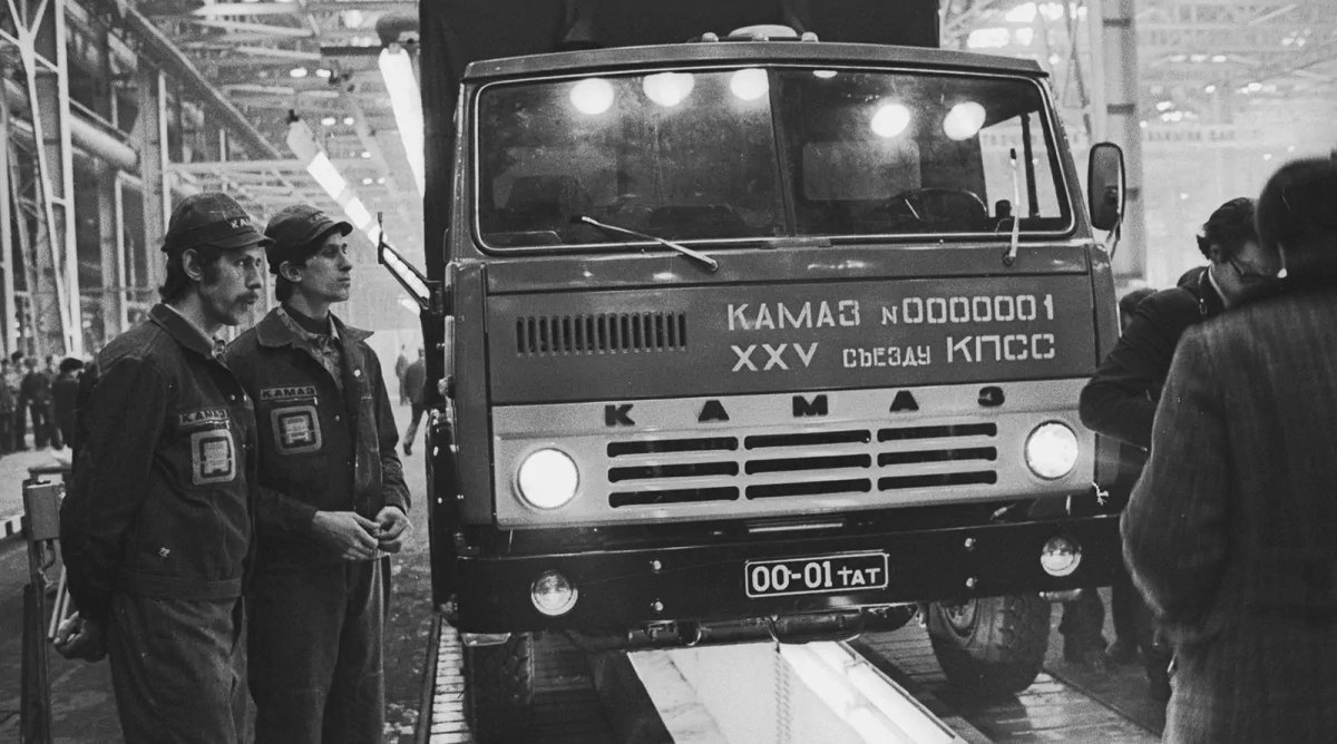 КАМАЗ 5320 первый КАМАЗ