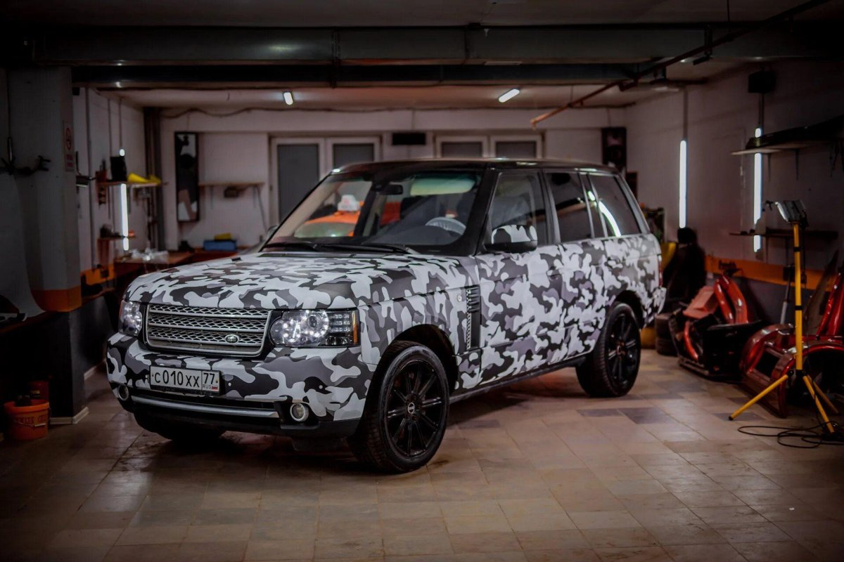 Рендж Ровер камуфляж