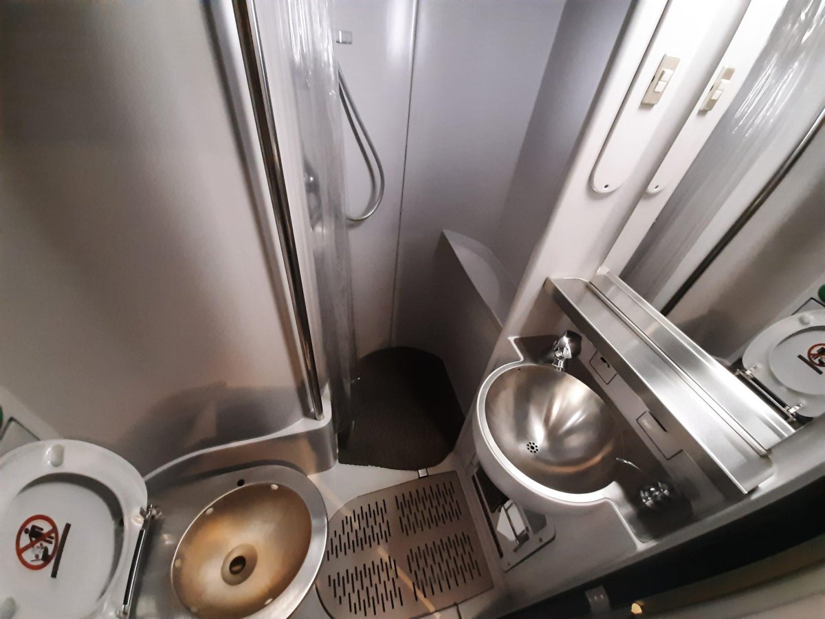 Поезд Стриж туалет