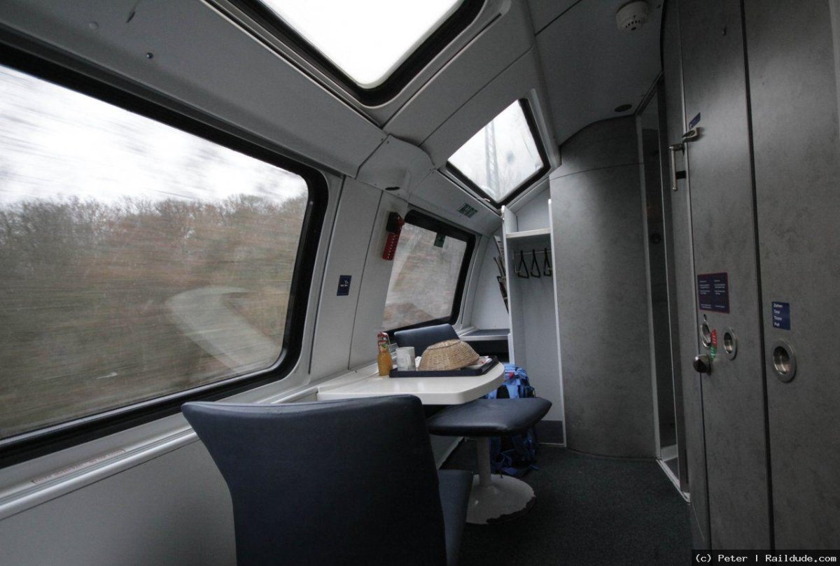 Купе европейского поезда