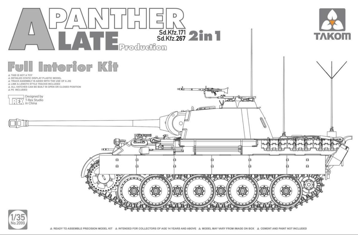 Panther Ausf a 1/35 Takom