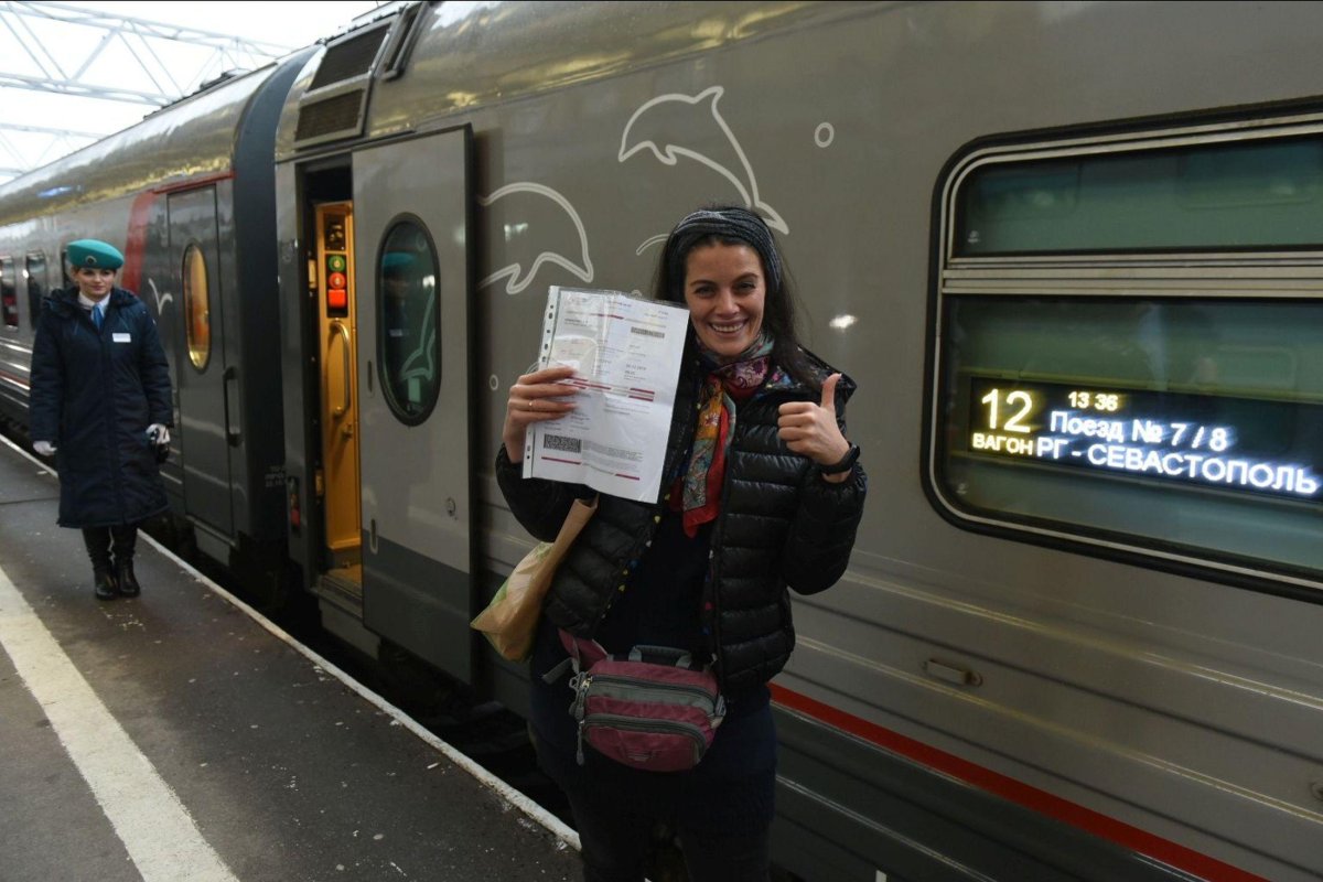 Поезд 007 Севастополь Санкт-Петербург