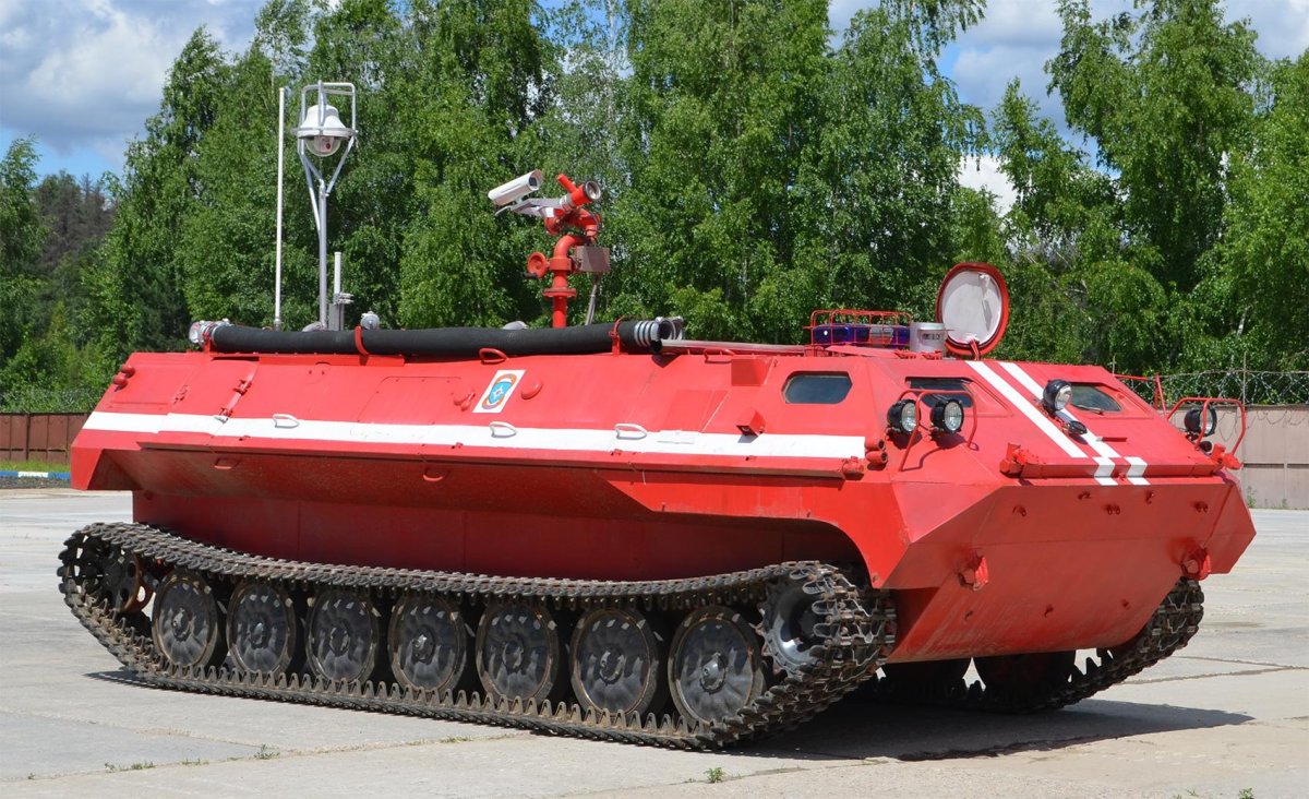 МТЛБУ для пожарных