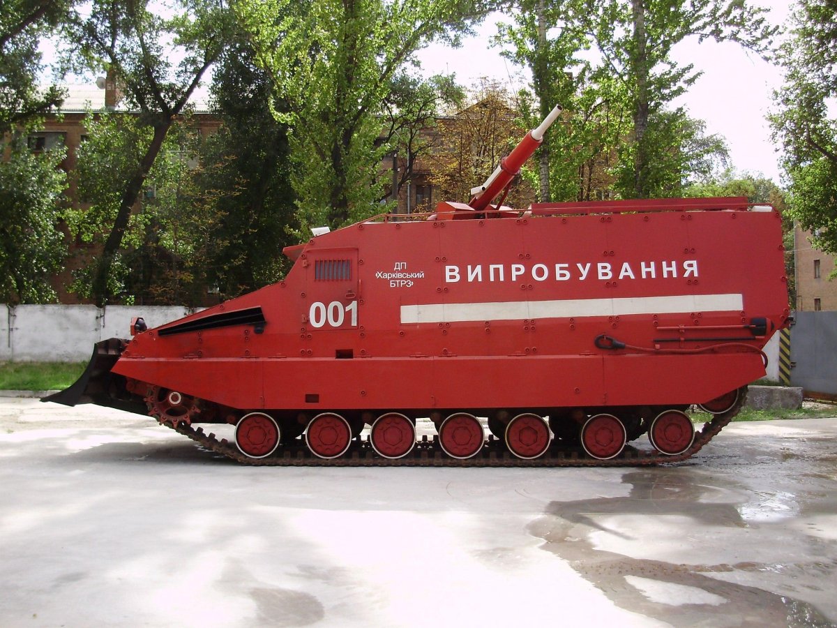 Пожарный танк ГПМ 64