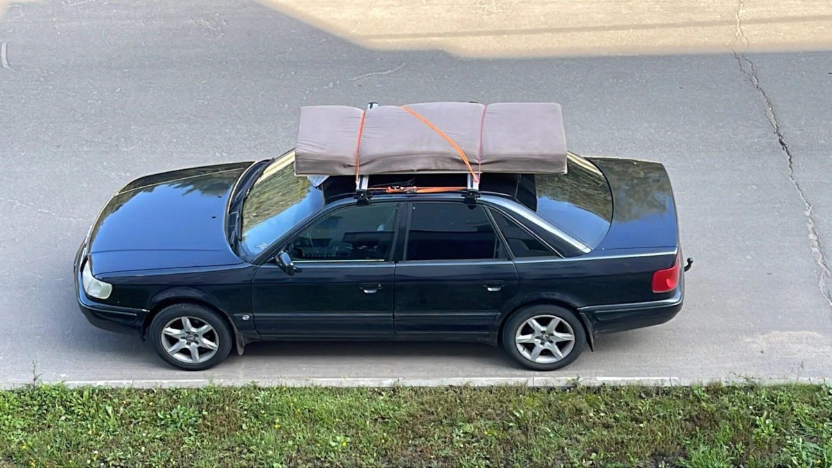 Audi 100 c4 багажник на крышу