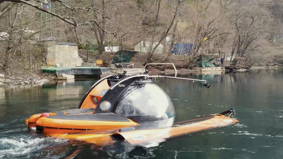 Обитаемый подводный аппарат Газпром