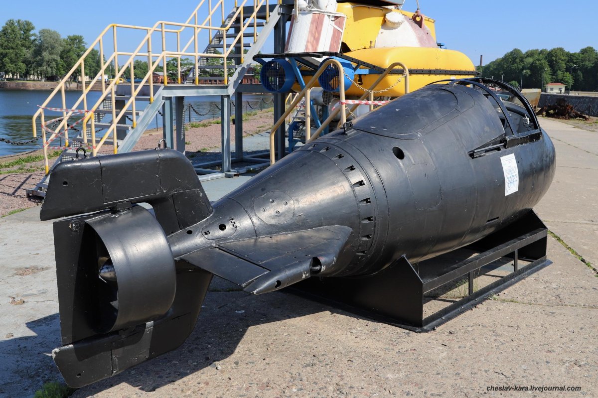 Музей батискафов в Кронштадте