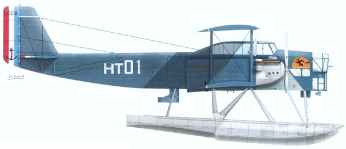 Французский гидросамолет Liore 130n