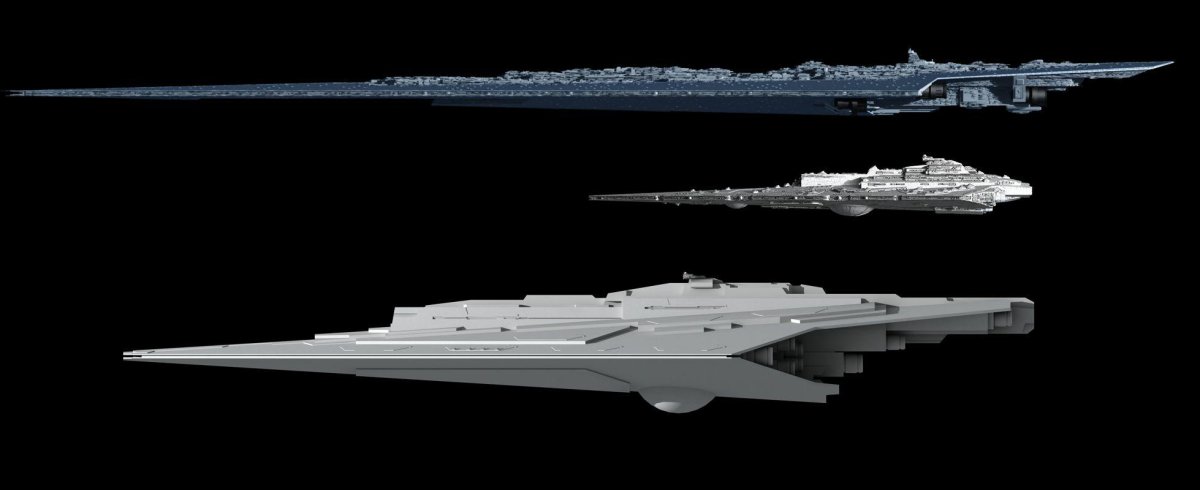 Имперский Звездный разрушитель дредноут