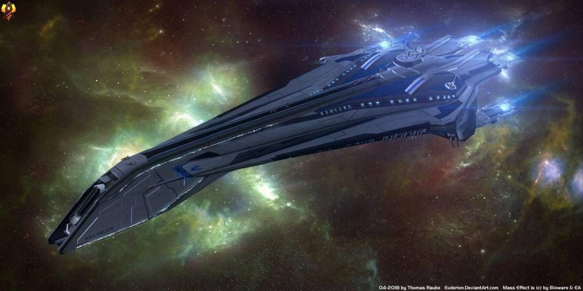 Крейсер турианцев масс эффект