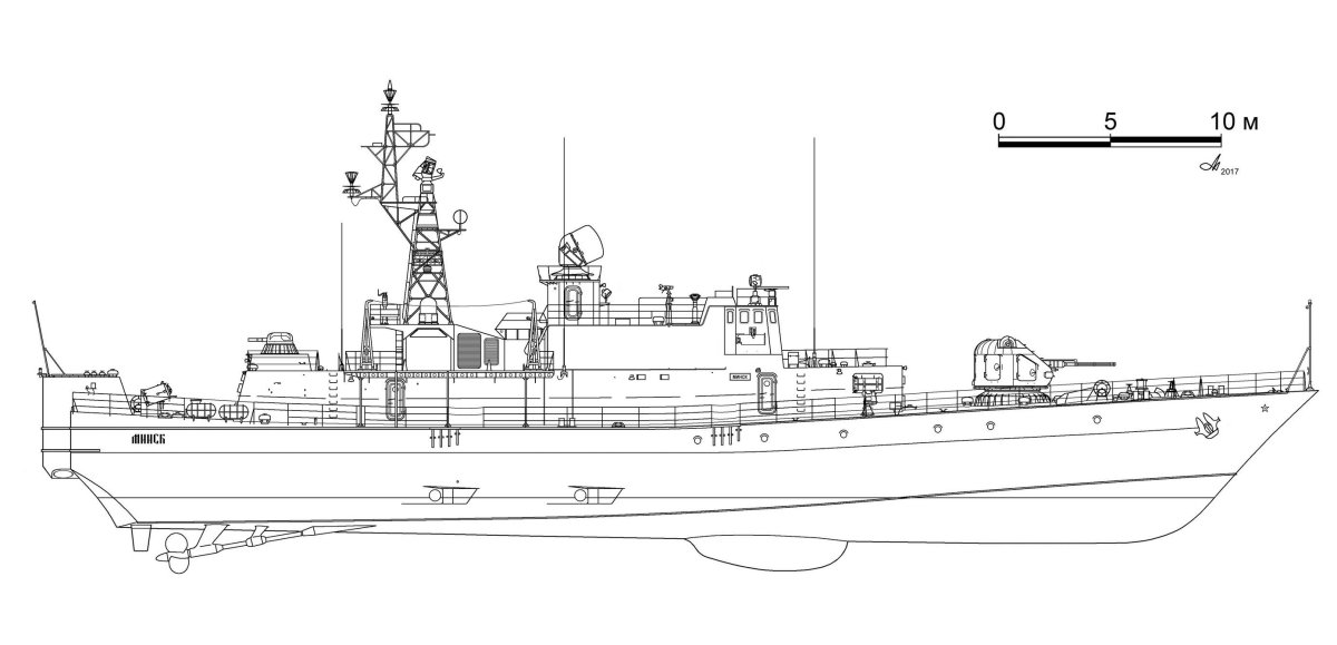 МПК пр 1124 Альбатрос чертежи