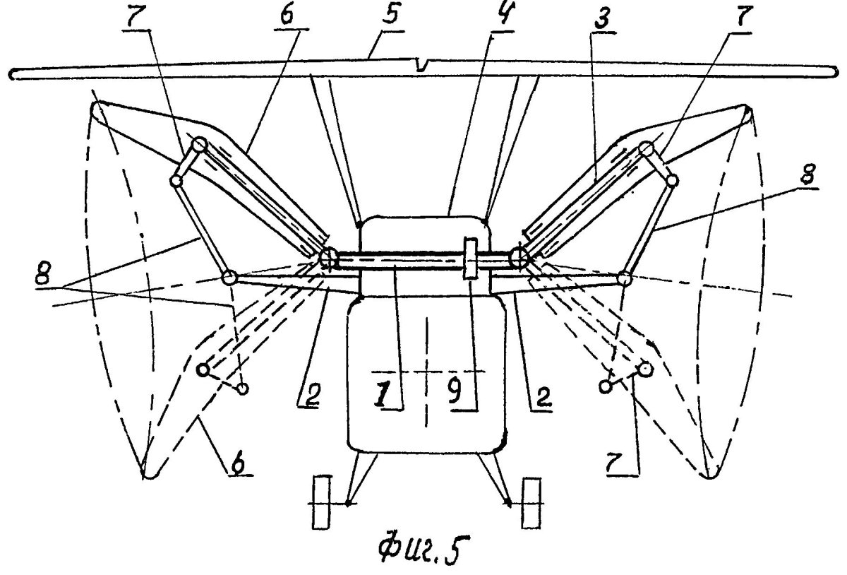 Летательный аппарат с пропеллером