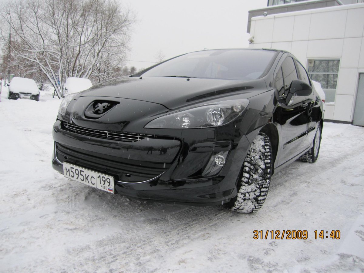 Тонировка фар Пежо 308