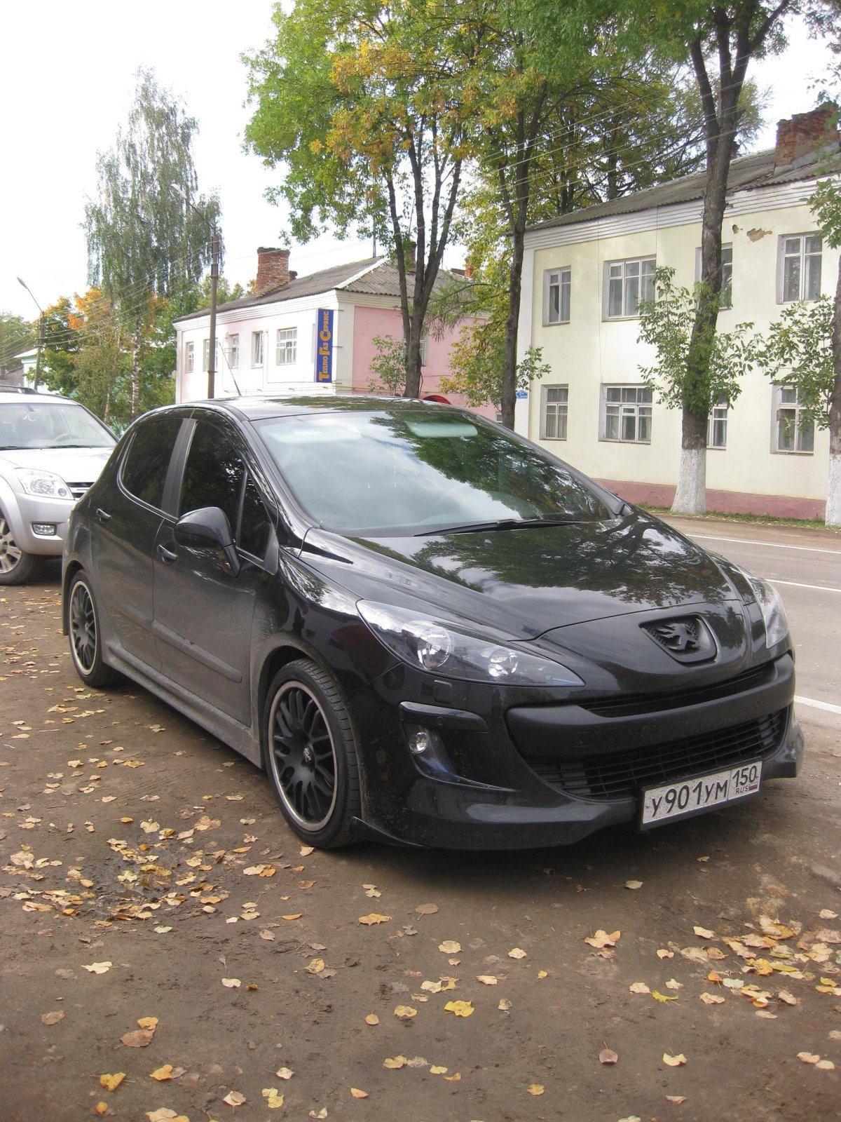 Пежо 308 черные диски