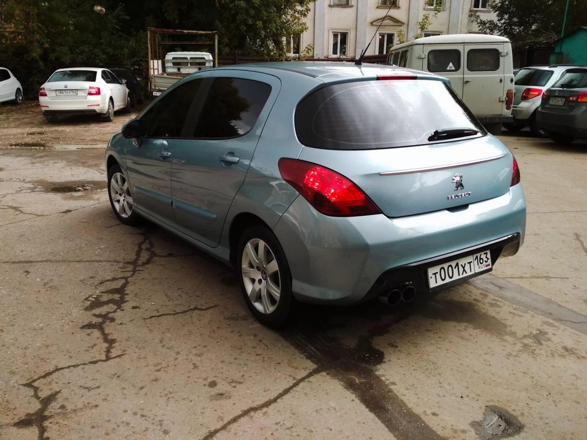 Выхлоп Пежо 308