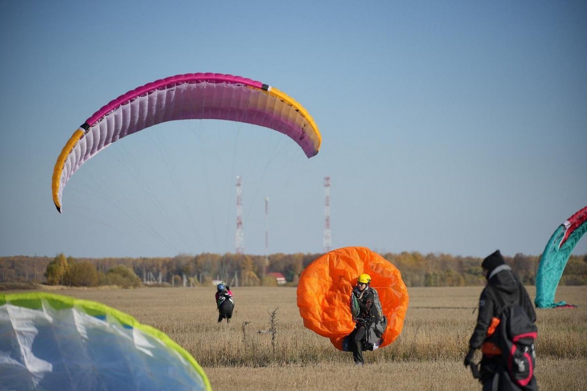 Полет на параплане