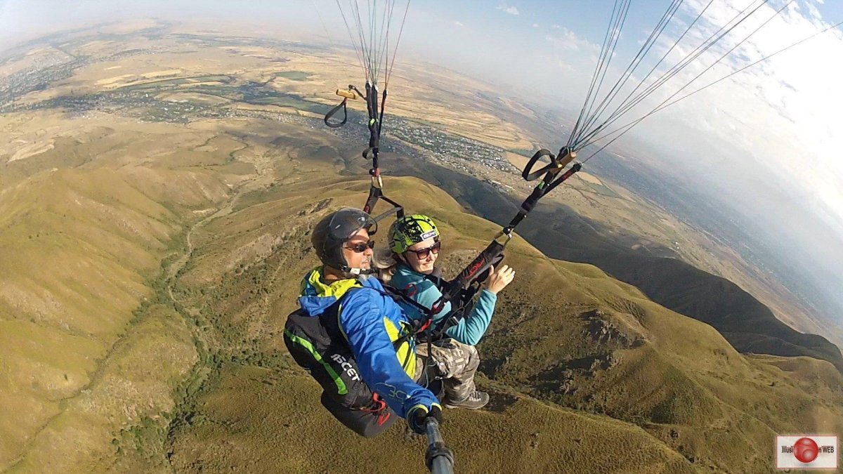 Полет на параплане