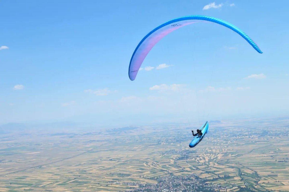 Анапа полет на параплане
