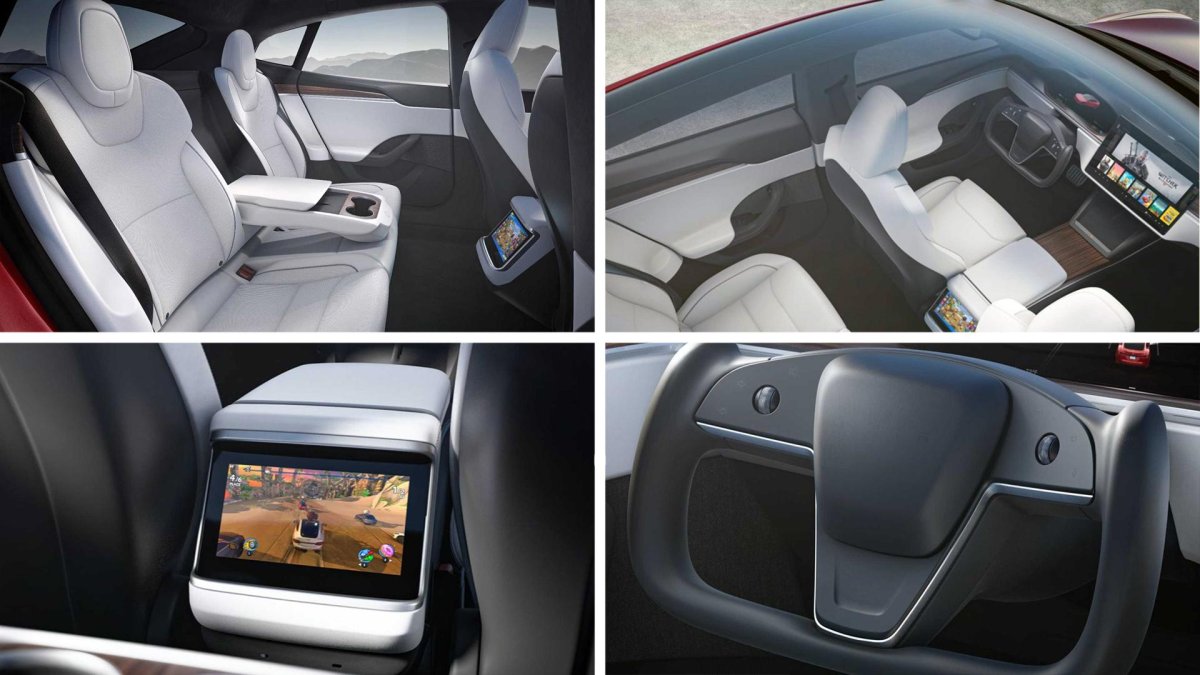 Tesla model s 2021 салон