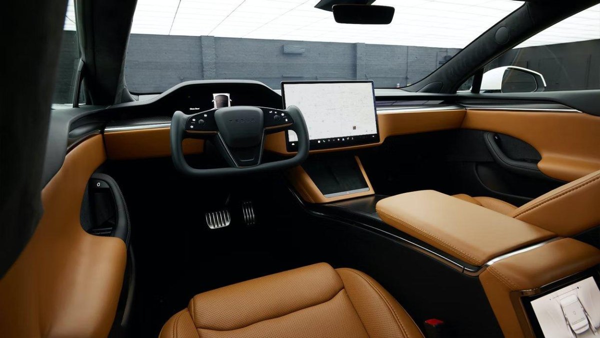 Tesla model s 2022 салон