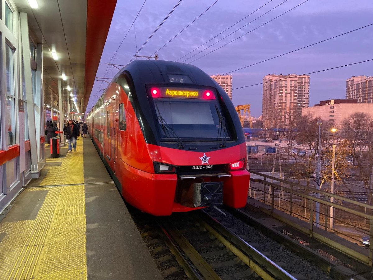 Штадлер Шереметьево Аэроэкспресс