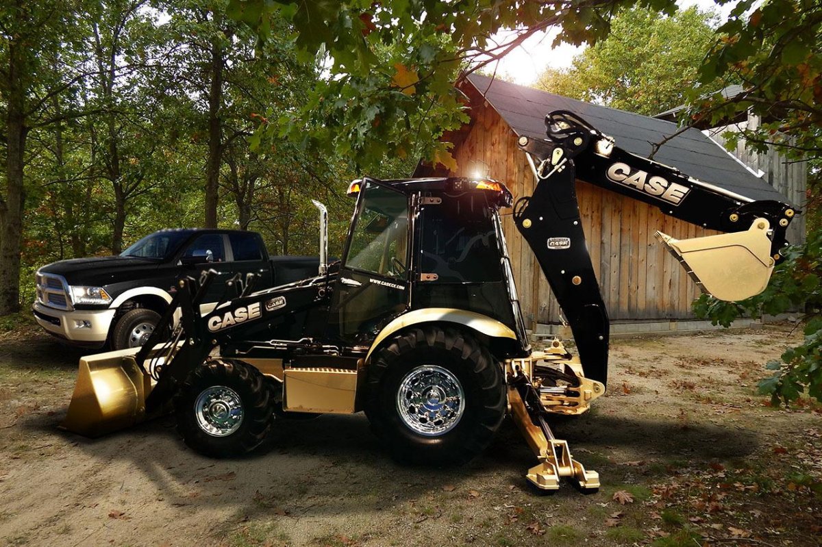 Необычные экскаваторы