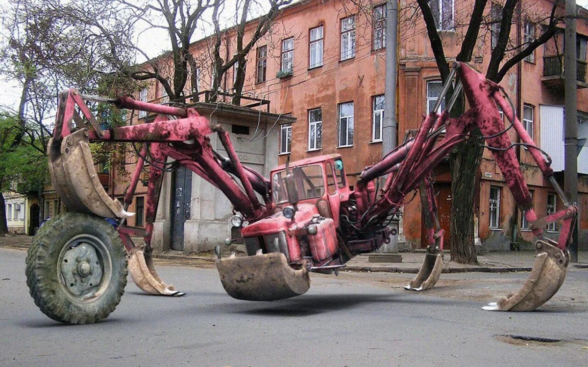 Экскаватор прикол