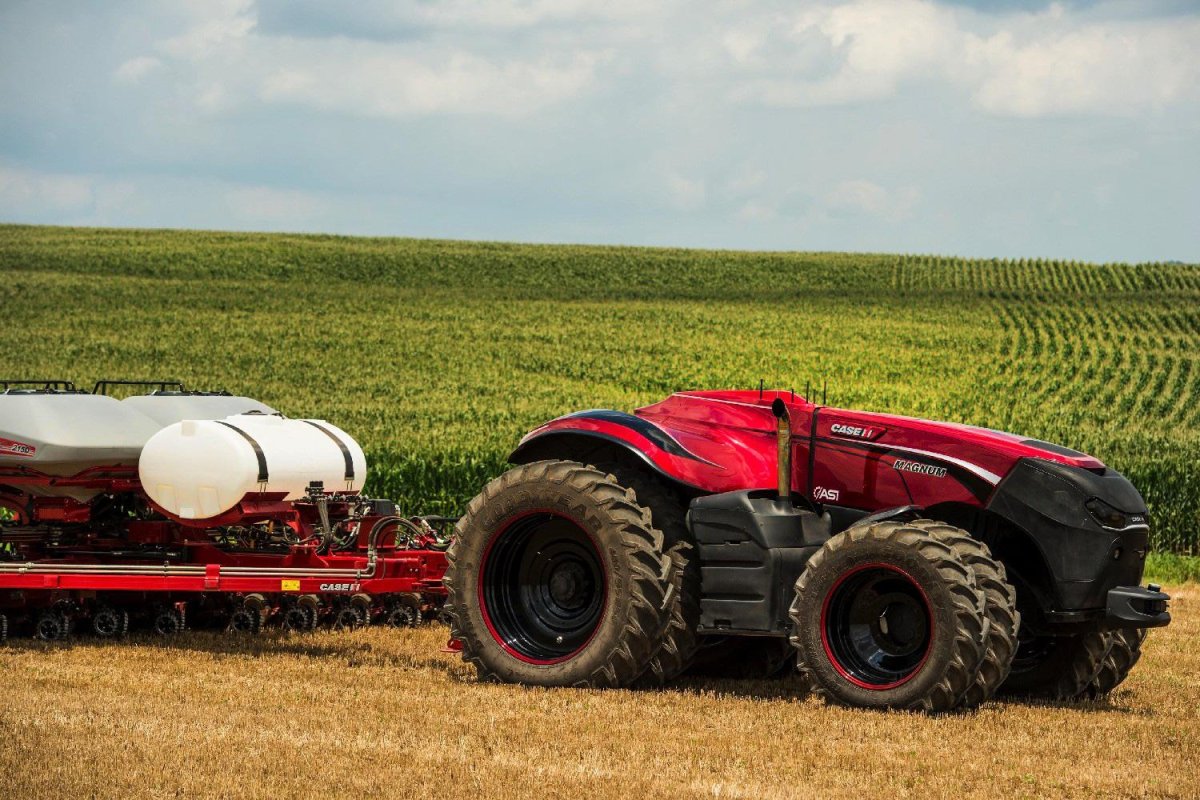 Беспилотный трактор Case IH