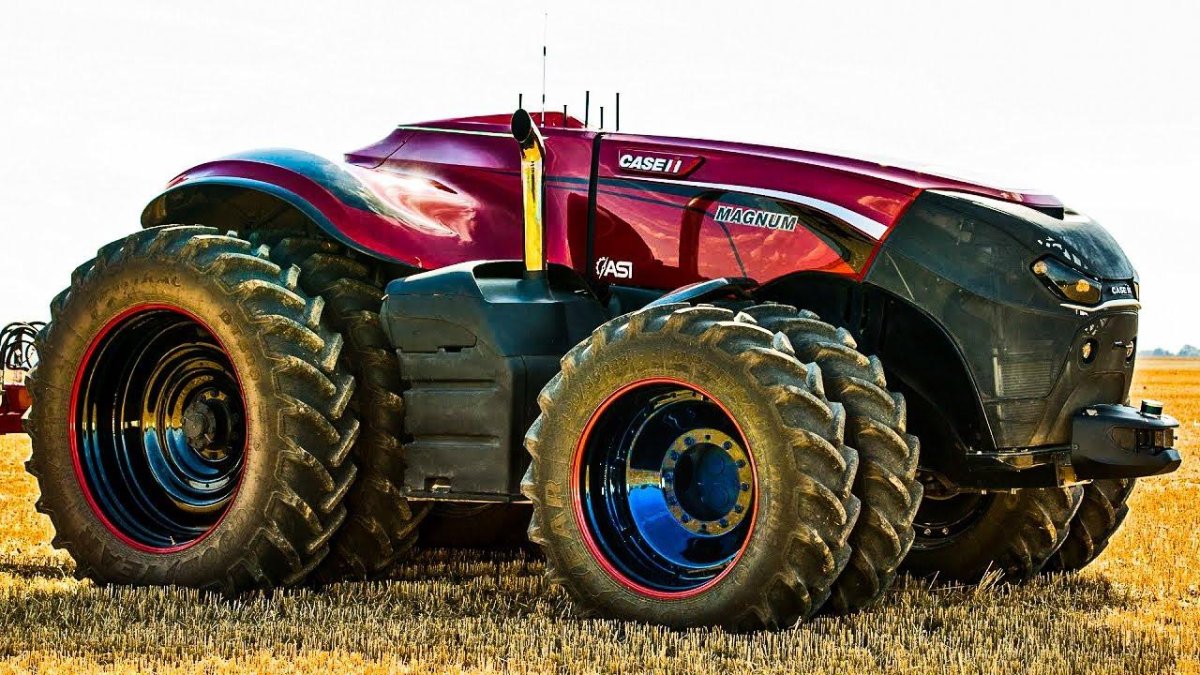 Автономный трактор Case IH