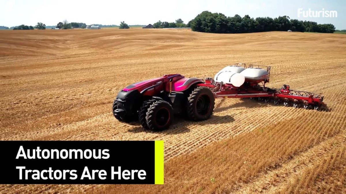 Беспилотный трактор Case IH