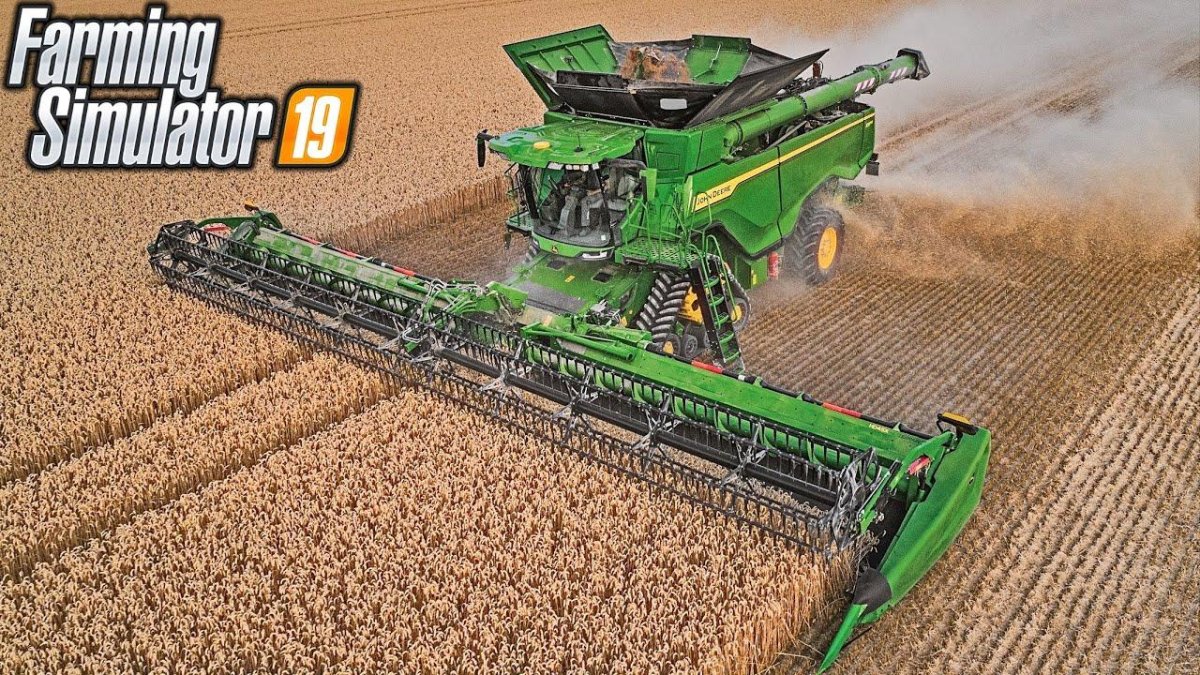 Джон Дир x9 комбайн