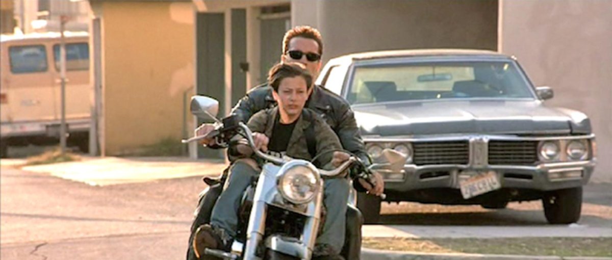 Терминатор 2 мотоцикл Терминатора