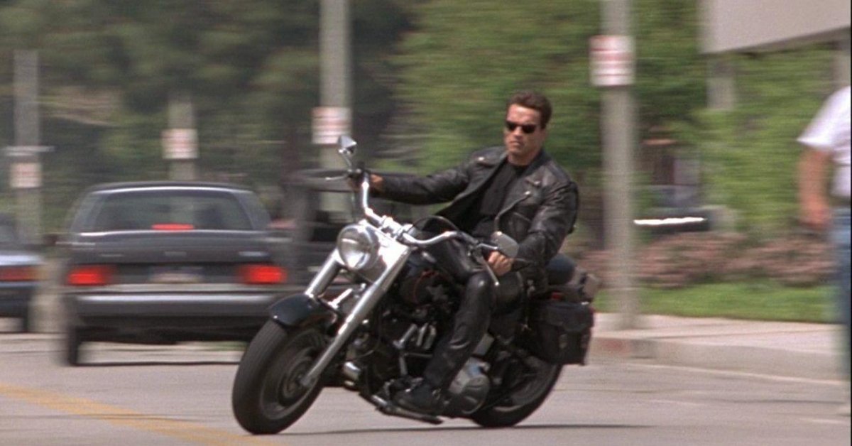 Harley Davidson Fatboy Терминатор 2